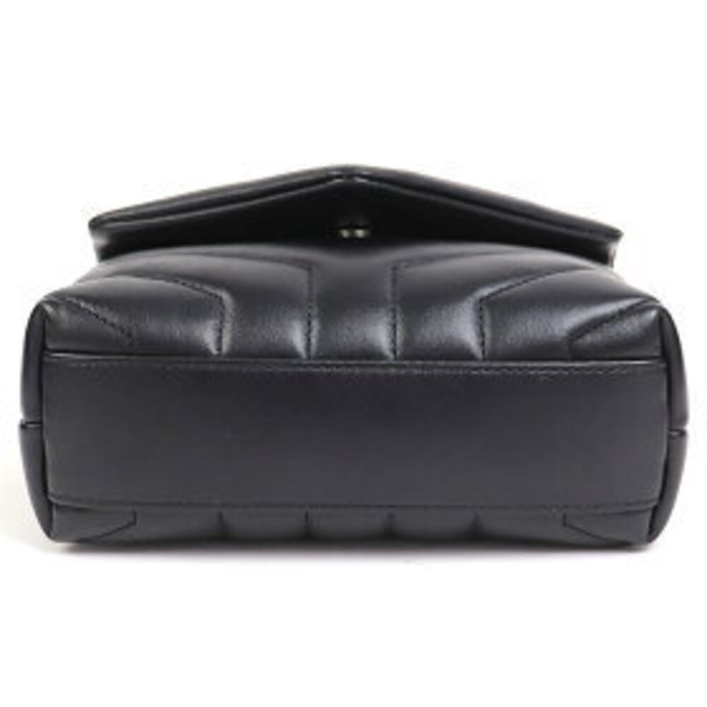 YVES SAINT LAURENT Loulou Toy Bag Quilted Leather Monogram Y Calfskin Pochette - Picture 7 of 7